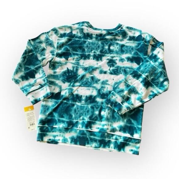 Garanimals crewneck tie-dye sweatshirt with one large pocket, kids size 10 - Picture 2 of 8